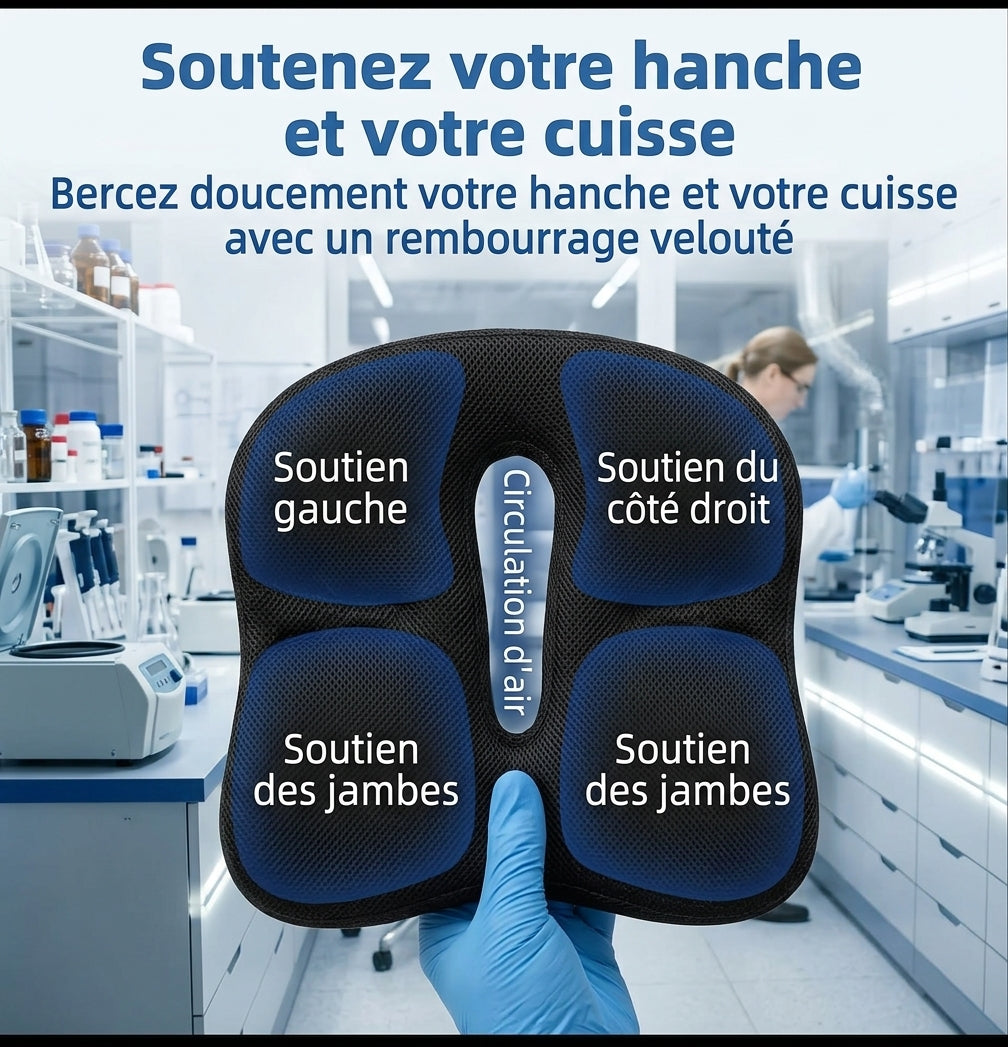 Pack Trio – 3 Coussins Ergonomiques Mémoire de Forme